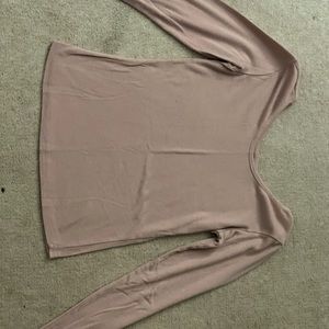 Long sleeve shirt soft pink